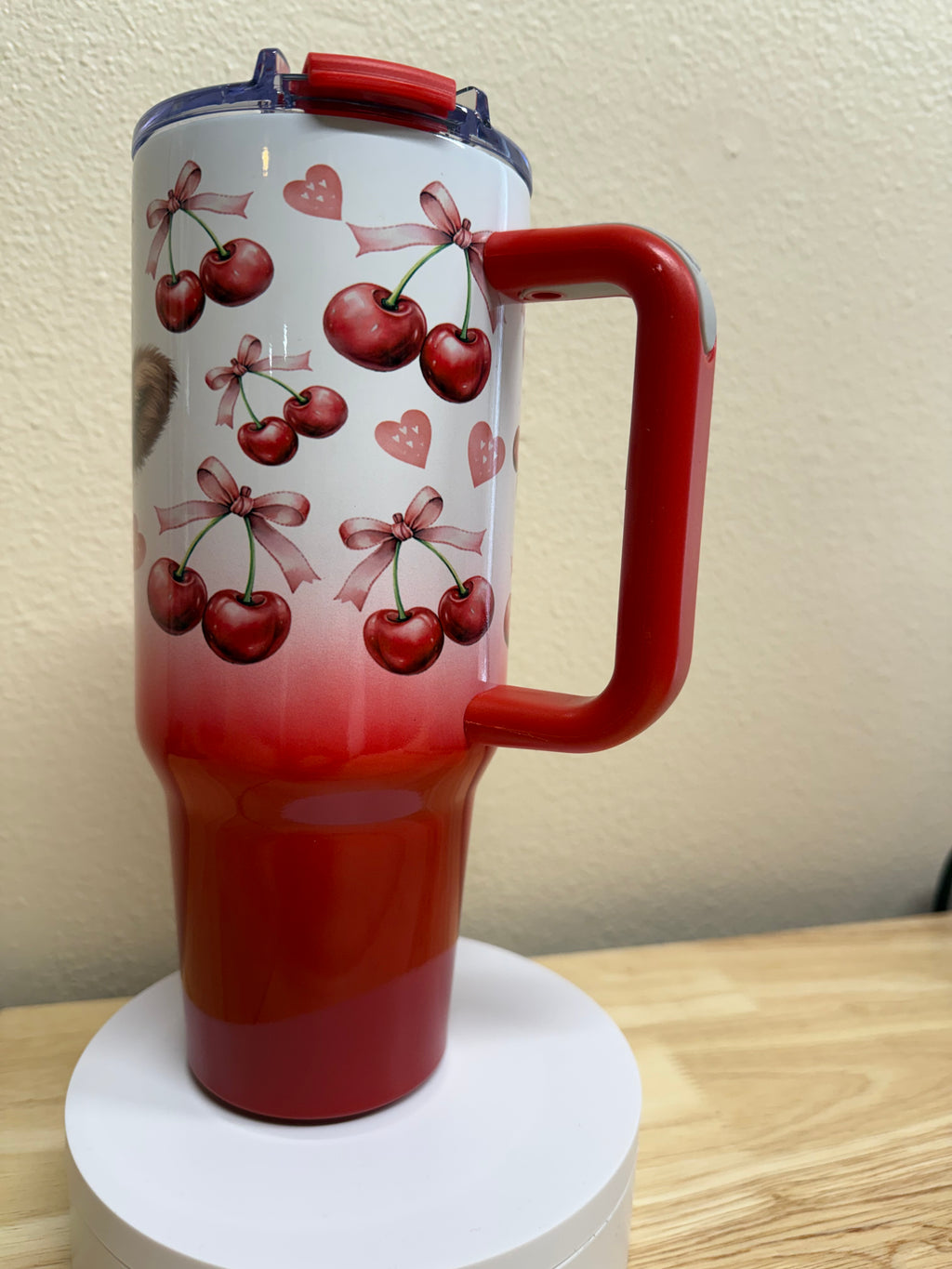 40oz Highland Cow Cherry Tumbler